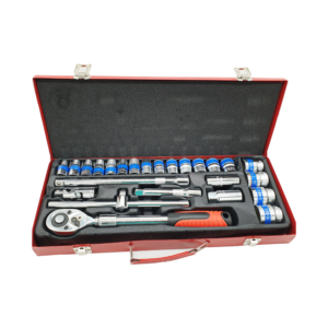 25 Pieces Tool Set with Extendable Ratchet