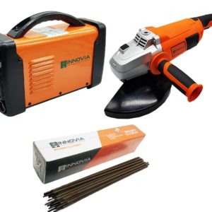 Welder + Grinder + 20KG Rods Power Tools Combo